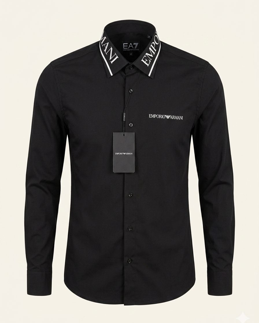Black Emporio Armani shirt
